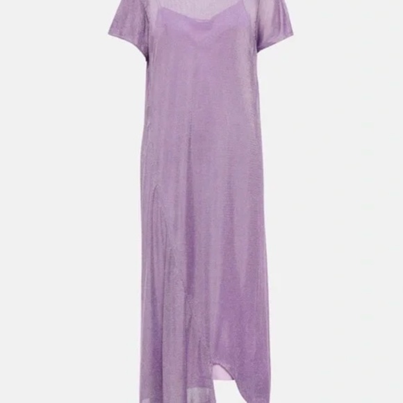 The Row Pasol Sheer Crewneck Dress - Picture 3 of 10